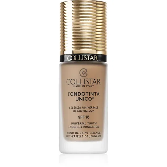 Collistar Unico Foundation machiaj pentru reintinerire SPF 15 culoare 4N Nude 30 ml