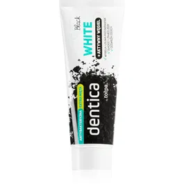 Tołpa Dentica Black White Pasta de dinti albire cu cărbune activ 75 ml