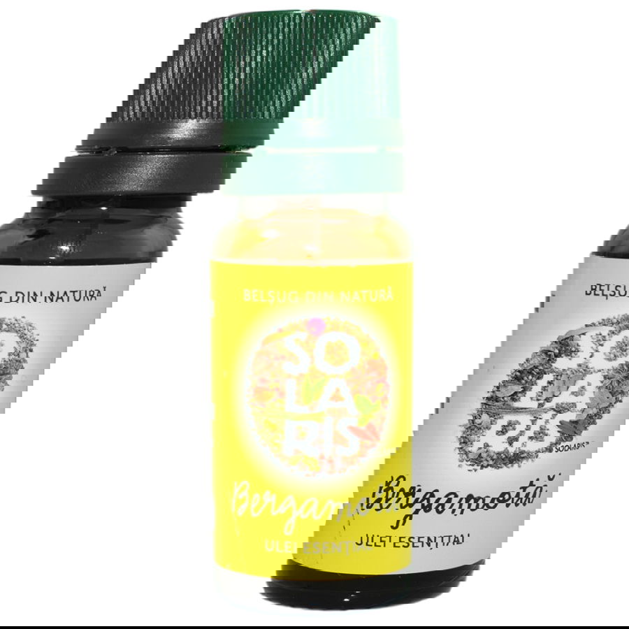 Ulei esential de bergamota, 10ml, Solaris