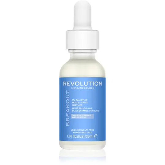 Revolution Skincare Super Salicylic 2% Salicylic Acid & Fruit Enzymes ser pentru regenerarea tenului gras și problematic 30 ml