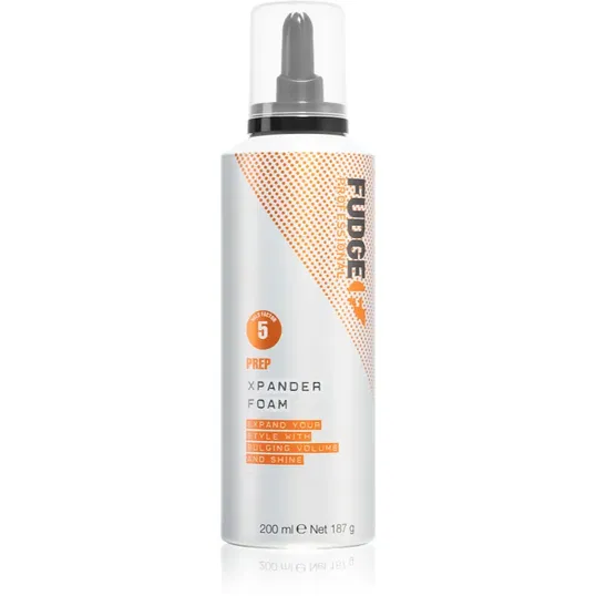 Fudge Prep Xpander Foam spumă de styling pentru volum și strălucire 200 ml