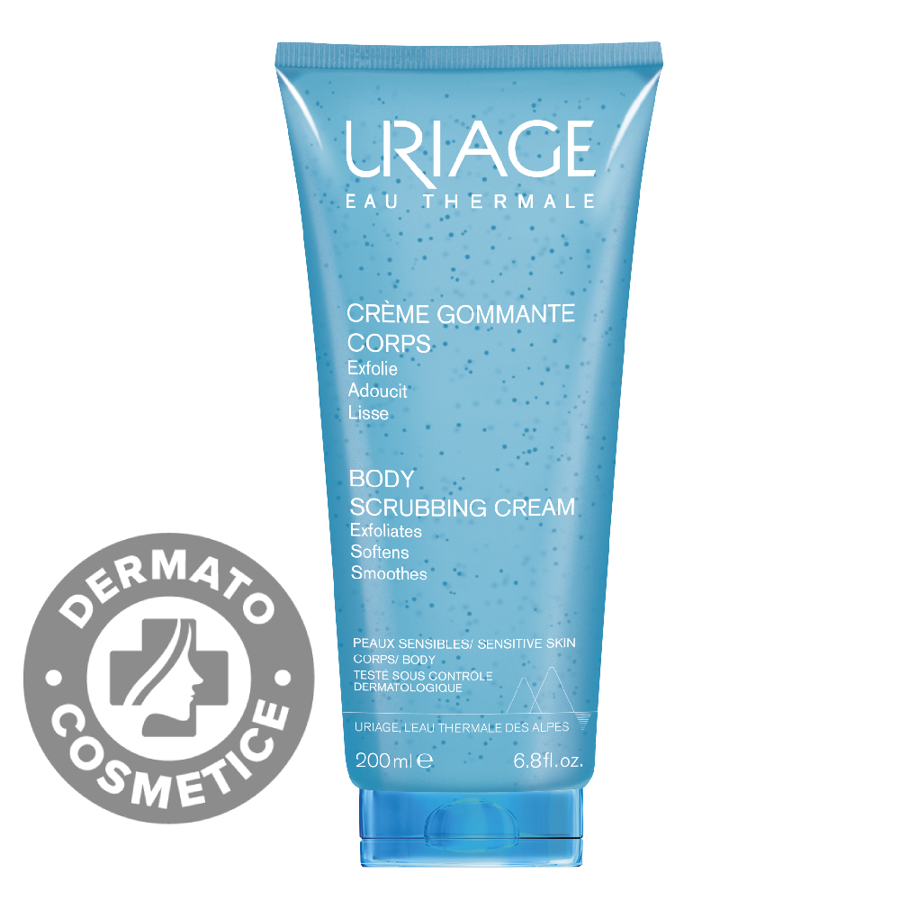 Scrub exfoliant cu apa termala, 200ml, Uriage