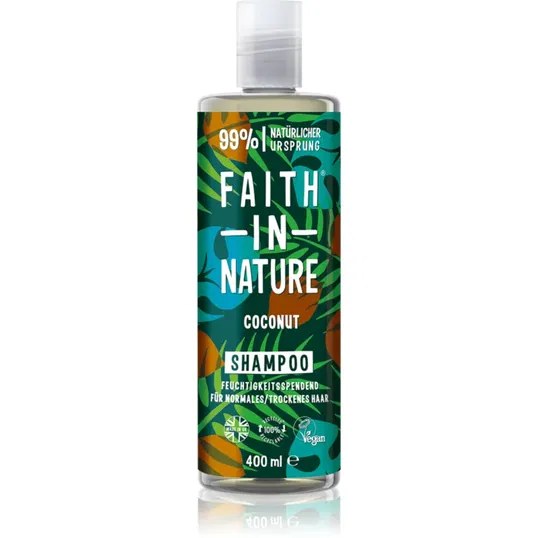 Faith In Nature Coconut sampon hidratant pentru par normal spre uscat 400 ml
