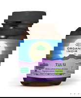 Tulsi minte calma si ingrijire sistem respirator, 60 capsule, Organic India