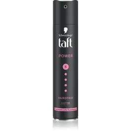 Schwarzkopf Taft Power Cashmere fixativ pentru păr cu fixare foarte puternică pentru păr uscat și deteriorat Cashmere 250 ml