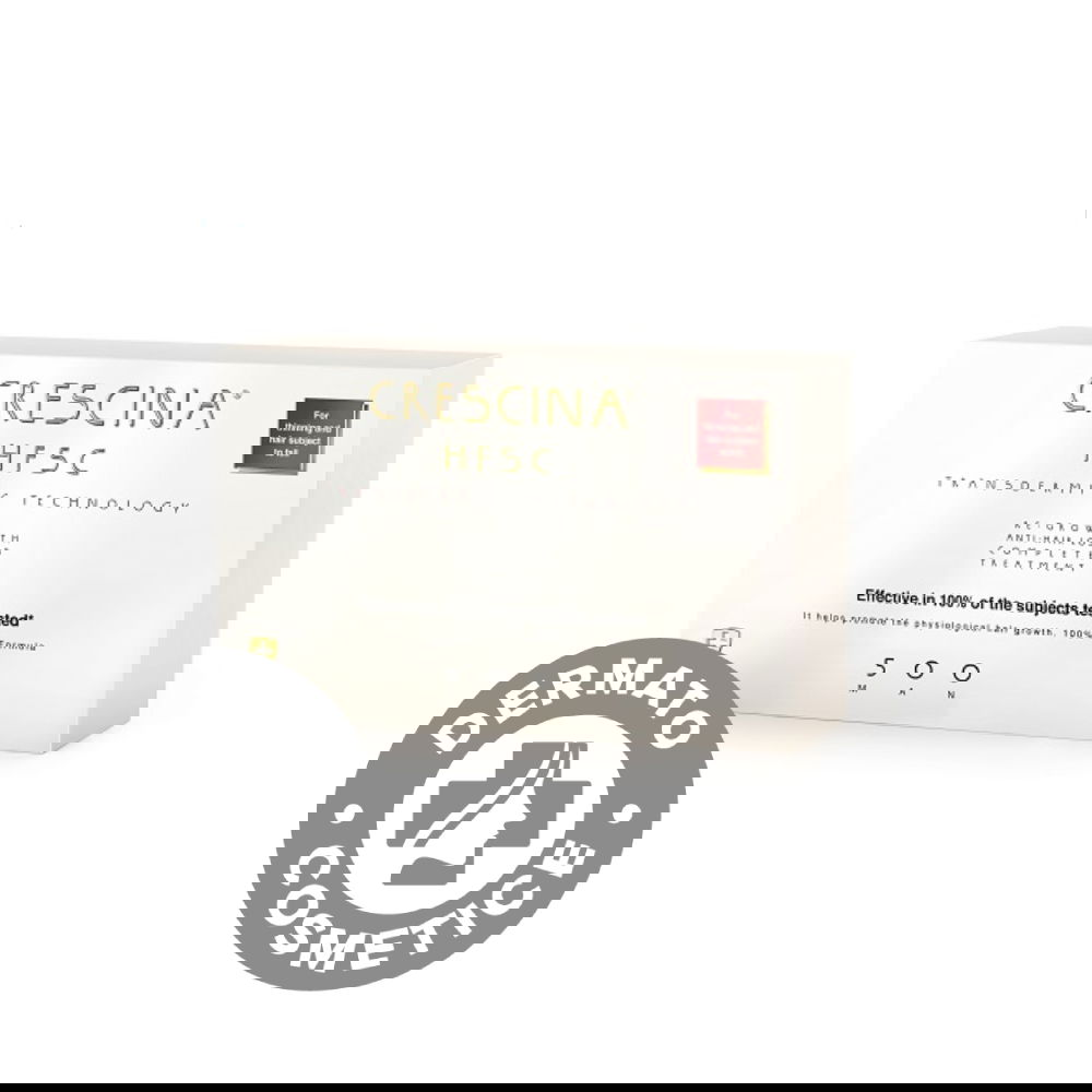 Tratament complet Transdermic HFSC 500 barbati Crescina, 10 + 10 fiole, Labo