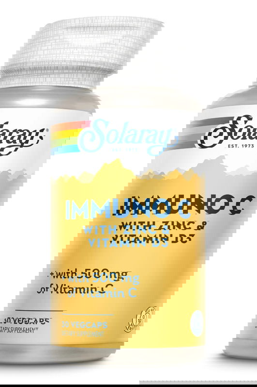 Immuno C + Zinc + Vitamina D3, 30 capsule, Secom