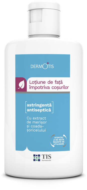 Lotiune de fata impotriva cosurilor Q4U, 60ml, Tis Farmaceutic