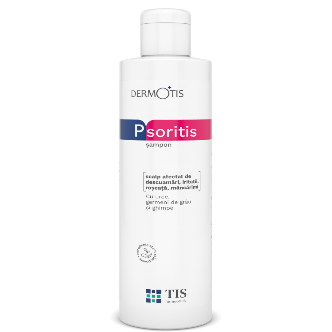 Sampon cu uree 10% Psoritis, 120ml, Tis Farmaceutic