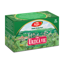 Ceai de urzica vie F184, 20 plicuri, Fares