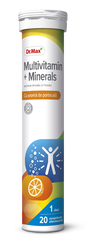 Dr. Max Multivitamine si minerale, 20 comprimate efervescente