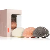 3INA Tools The Mini Konjacs burete exfoliant blând 3 buc