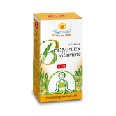 Vitamine naturale B Complex F172, 60 capsule, Fares