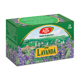 Ceai de lavanda, 20 plicuri, Fares