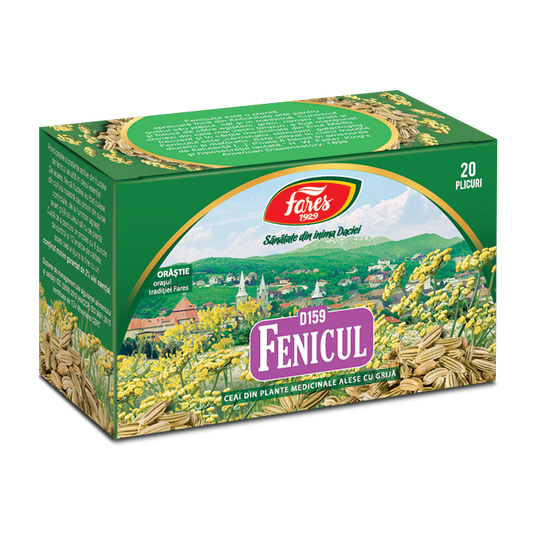 Ceai de fenicul, 20 plicuri, Fares