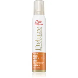 Wella Deluxe Dream Waves & Curls spuma pentru par ondulat si cret 200 ml