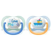 Philips Avent Ultra Air SCF080/01 0-6 m suzetă Boy 2 buc