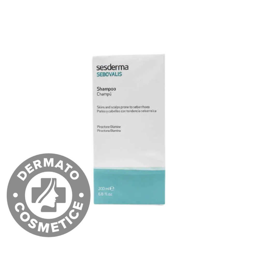 Sampon-tratament pentru par cu tendinta seboreica Sebovalis, 200ml, Sesderma