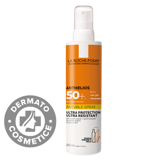 Spray invizibil fara parfum SPF 50+ Anthelios, 200ml, La Roche-Posay
