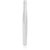 Tweezerman Studio Collection pensete cu varfurile tesite Platinum Silver 1 buc
