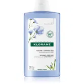 Klorane Flax Fiber Bio Sampon pentru par fin, moale 400 ml