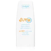 Ziaja Sun crema de fata antioxidanta cu vitamina C SPF 50+ 50 ml