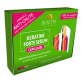 Tratament impotriva caderii parului Keratine Forte Serum, 5x0.9ml, Biocyte