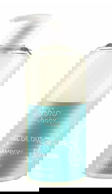 Gel de dus si sampon pentru bebelusi, 300ml, Sabio