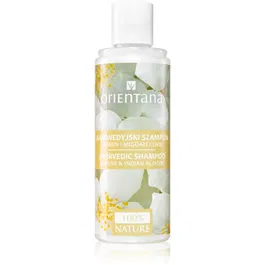 Orientana Ayurvedic Shampoo Jasmine & Indian Almond șampon împotriva subțierii și căderii părului 210 ml