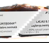 Sapun natural pentru pielea normala cu cacao si scortisoara, 130g, Sabio