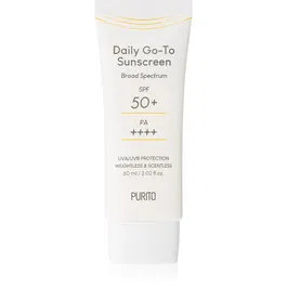 Purito Daily Go-To Sunscreen crema fata iluminatoare de protectie SPF 50+ 60 ml