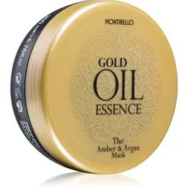 Montibello Gold Oil Amber & Argan Mask Mască de păr cu efect revitalizant 200 ml