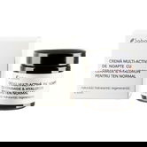 Crema multi-activa de noapte pentru ten normal cu ceramide si hyaluron, 60ml, Sabio
