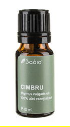 Ulei esential de cimbru (thymus vulgaris oil), 10ml, Sabio