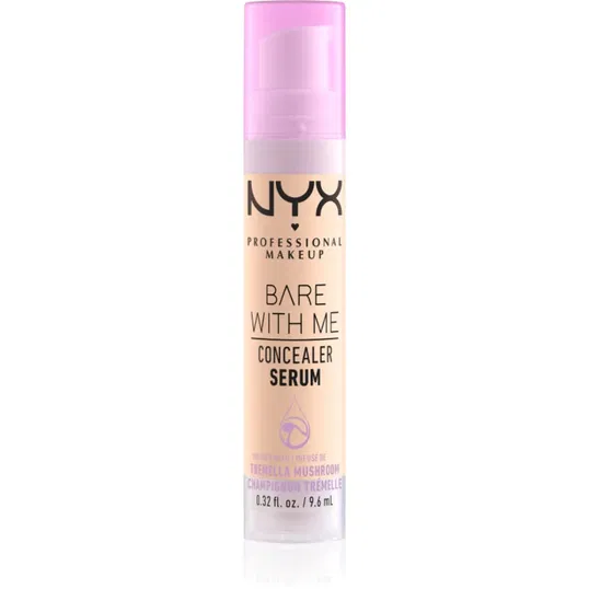 NYX Professional Makeup Bare With Me Concealer Serum hidratant anticearcan 2 in 1 culoare 01 - Fair 9,6 ml