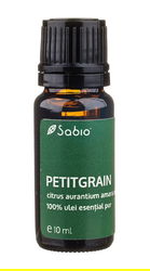 Ulei esential pur Petitgrain (citrus aurantium amara), 10ml, Sabio