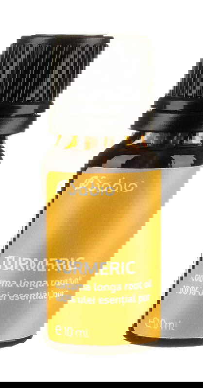 Ulei esential de turmeric (curcuma longa), 10ml, Sabio