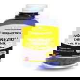 Magneziu Organic cu Vitamina B complex, 120 capsule, Herbagetica