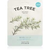 It´s Skin The Fresh Mask Tea Tree mască textilă revitalizantă pentru ten acneic 18 g