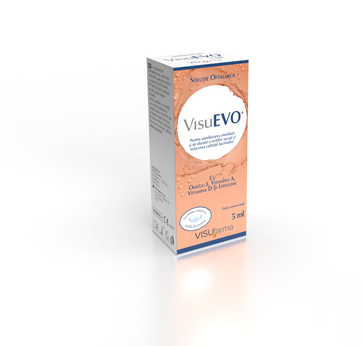 Solutie oftalmica VisuEVO, 5ml, Visufarma