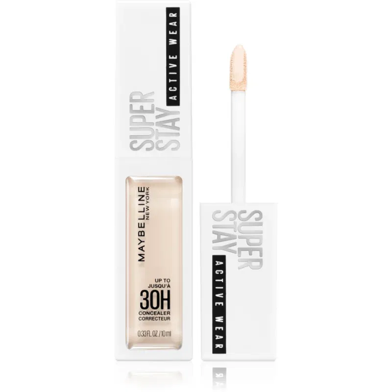 MAYBELLINE NEW YORK SuperStay Active Wear corector cu acoperire mare culoare 10 Fair 10 ml