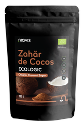 Zahar de cocos ecologic, 250g, Niavis