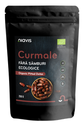 Curmale fara samburi ecologice, 250g, Niavis
