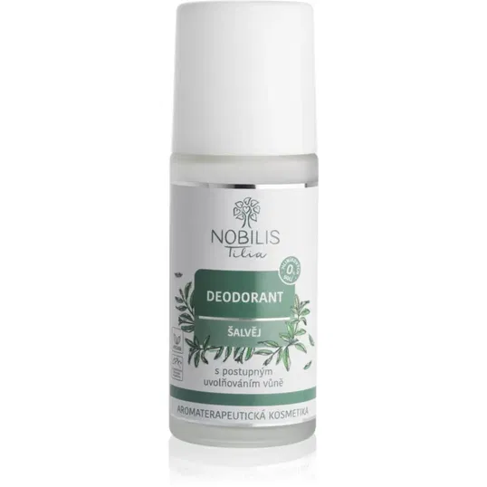 Nobilis Tilia Deodorant Sage roll-on antiperspirant cu efect răcoritor 50 ml