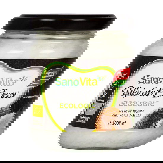 Ulei de cocos Eco extravirgin, 200ml, SanoVita