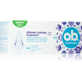 o.b. Extra Protect Super+ Comfort tampoane 16 buc