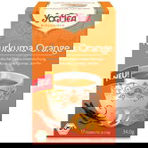 Ceai din curcuma, portocale si vanilie, 17 plicuri, Yogi Tea