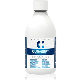 Curasept Biosmalto Caries Abrasion & Erosion apa de gura pentru a consolida si de a restabili smaltul dentar 300 ml