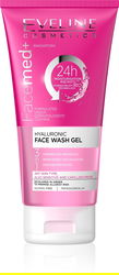 Gel de curatare pentru ten cu acid hialuronic FaceMed, 150ml, Eveline Cosmetics