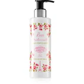 Institut Karité Paris Rose Mademoiselle Shea Body Milk loțiune de corp hidratantă unt de shea 200 ml